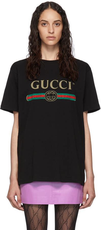 women black gucci shirt|all black gucci shirt.